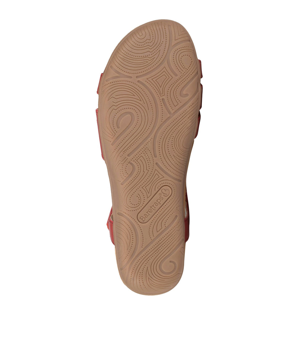 Baretraps Jaxen Sandal Red