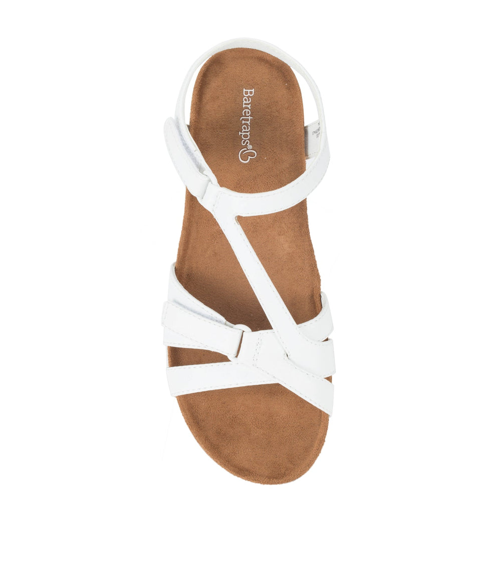 Baretraps Jaxen Sandal White