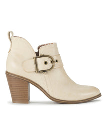 Baretraps Karina Block Heel Ankle Bootie Milkyway