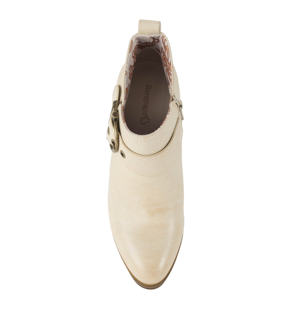 Baretraps Karina Block Heel Ankle Bootie Milkyway