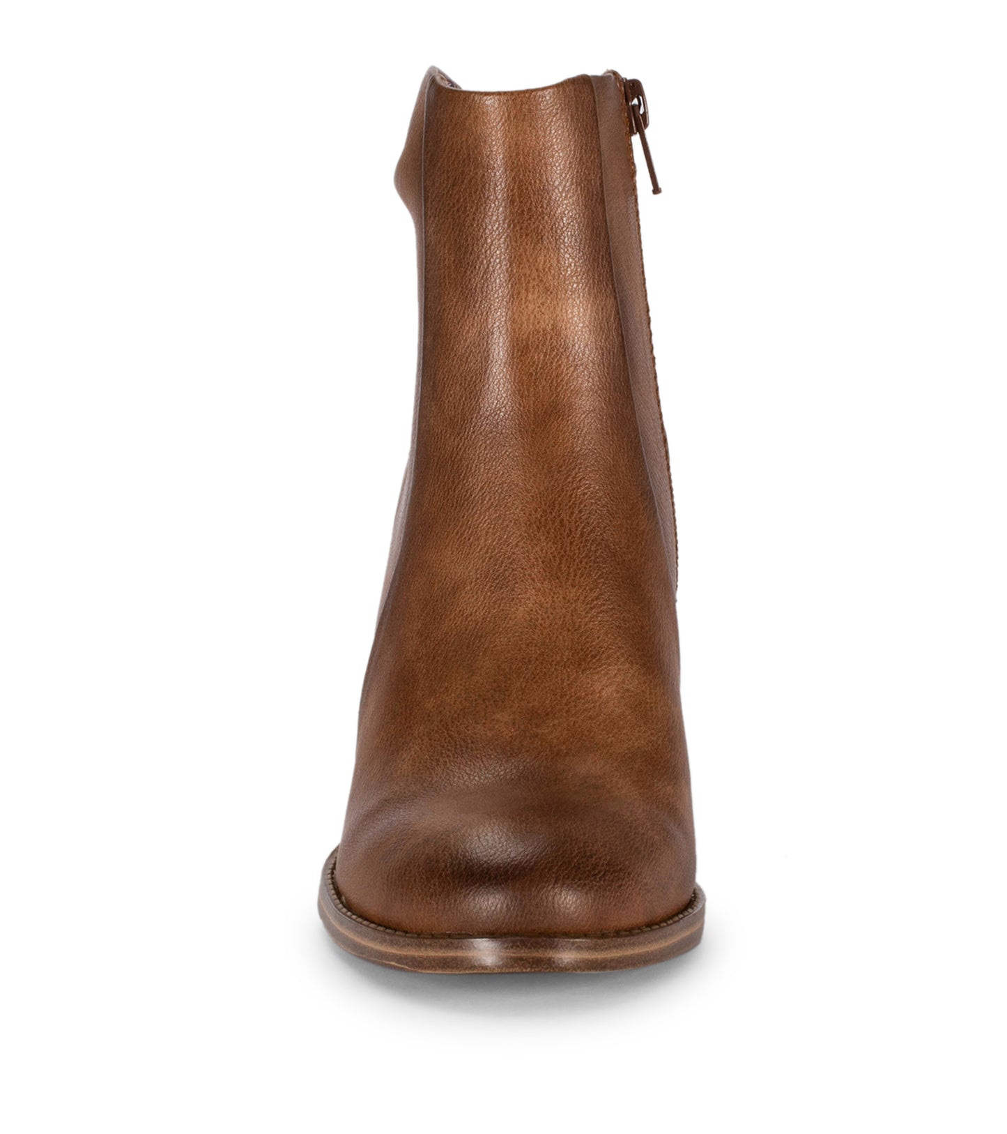 Baretraps Charee Block Heel Bootie Brush Brown
