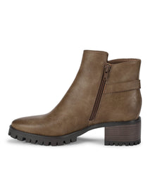 Baretraps Kemper Lug Sole Bootie Dark Taupe