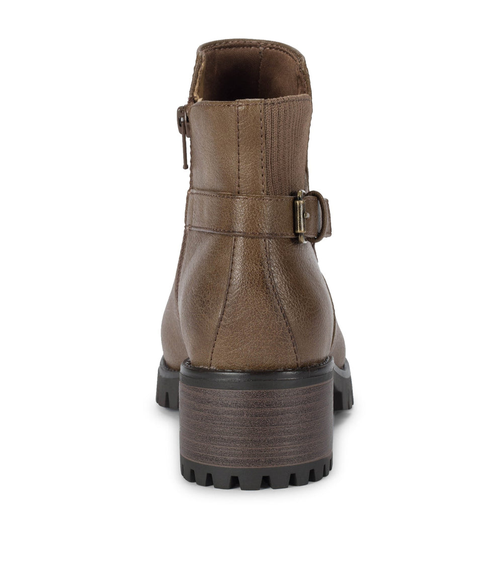 Baretraps Kemper Lug Sole Bootie Dark Taupe