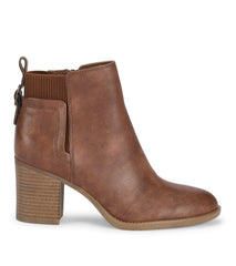 Baretraps Rhoslyn Block Heel Bootie Brush Brown