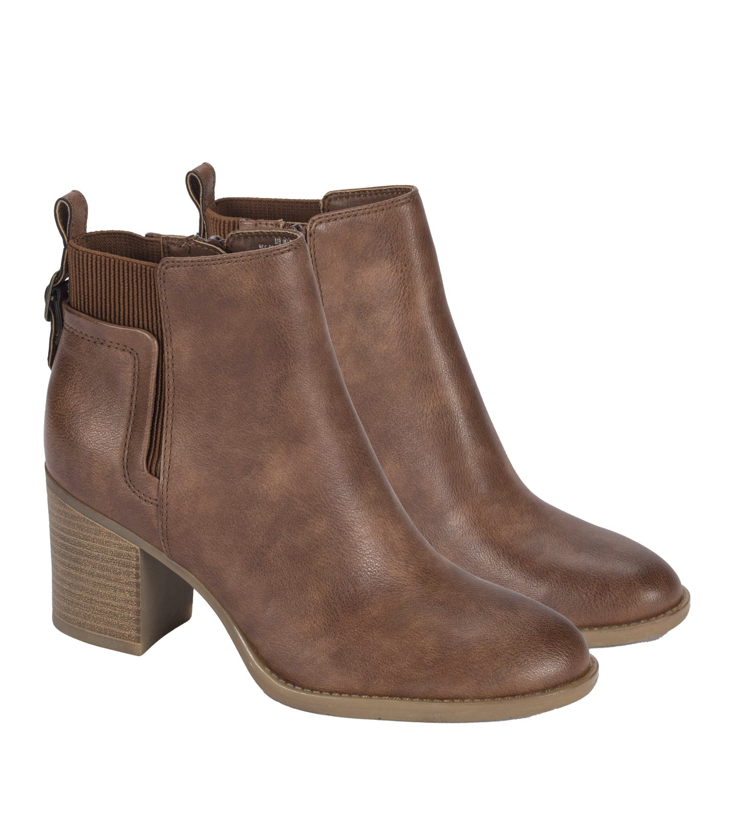 Baretraps Rhoslyn Block Heel Bootie Brush Brown