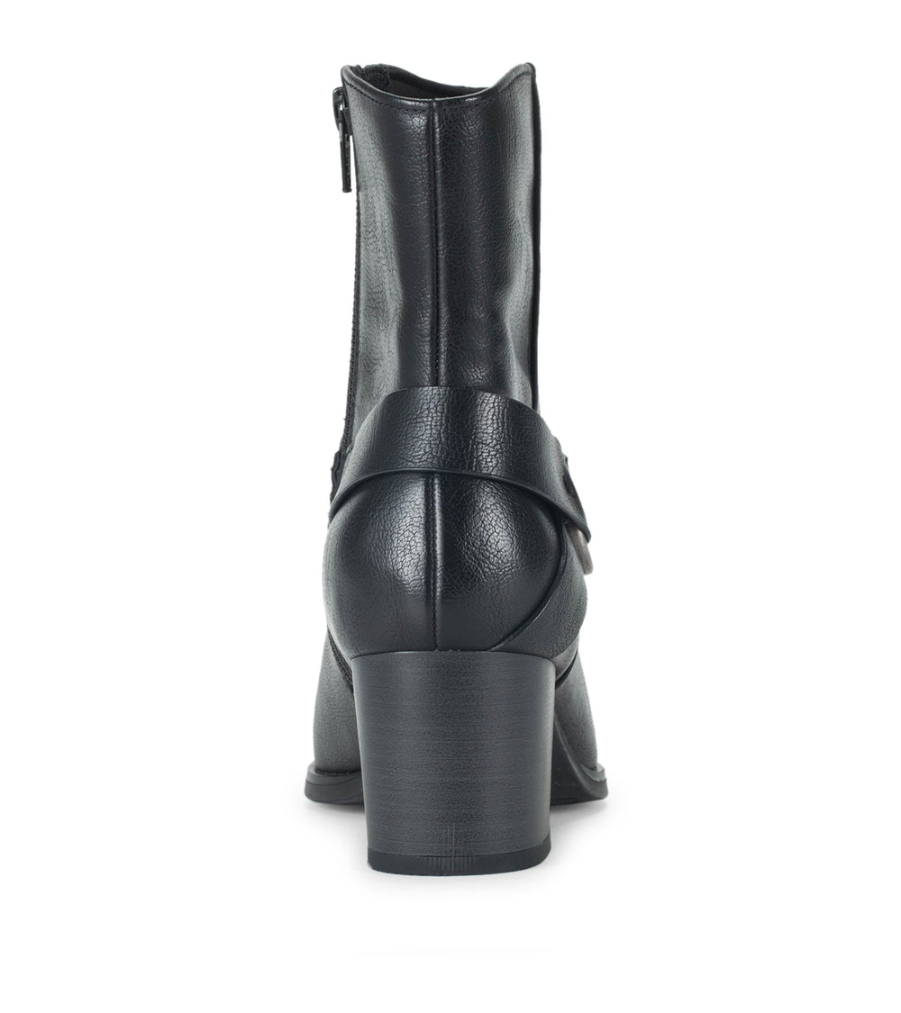 Baretraps Tiana Block Heel Bootie Black