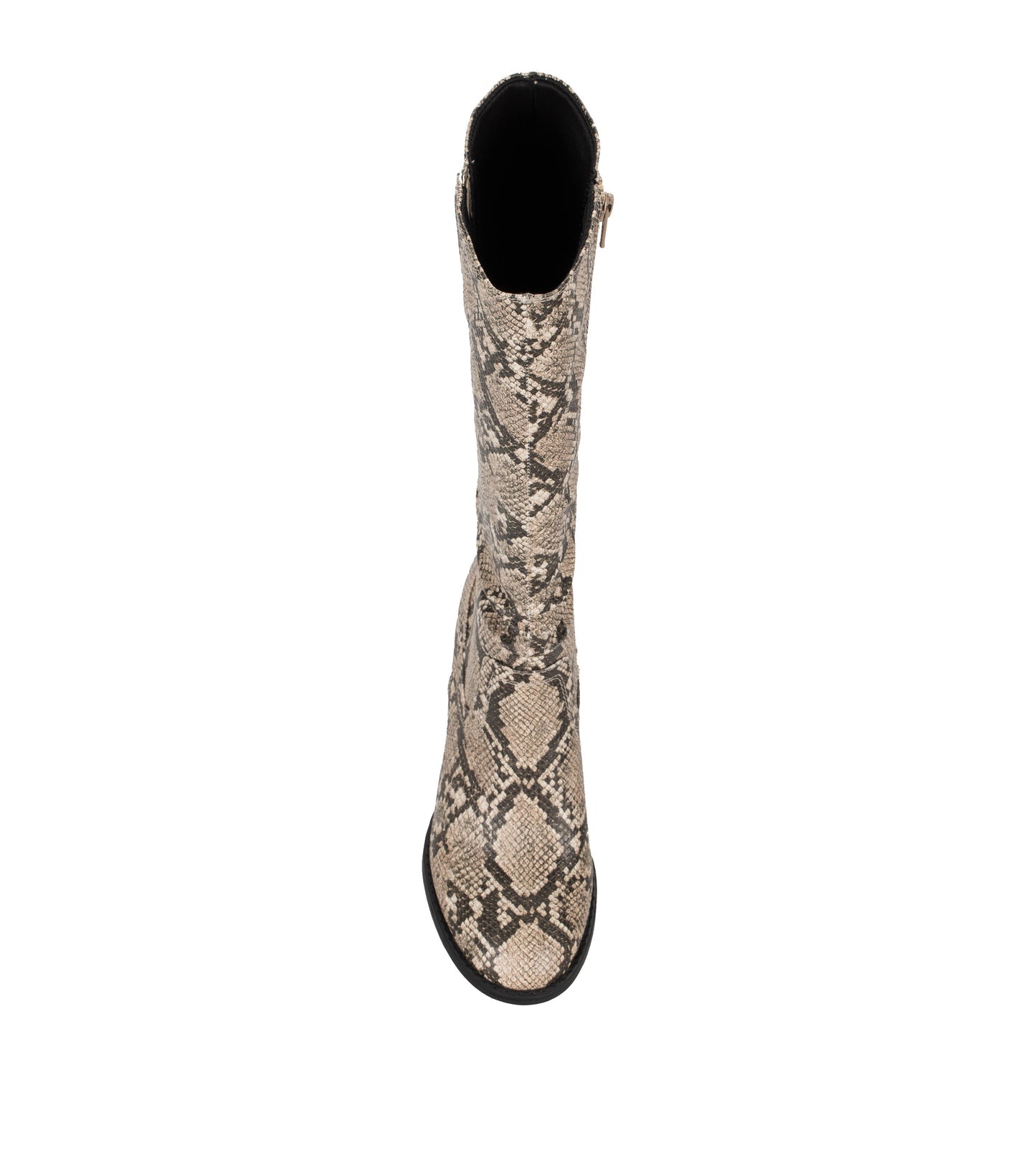 Baretraps Lilly Tall Boot Natural Snake