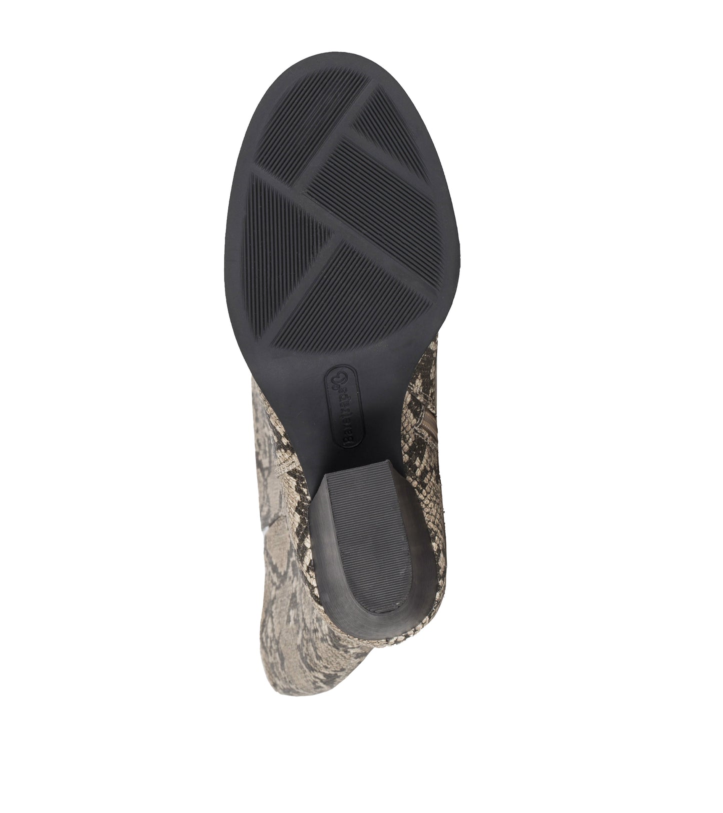 Baretraps Lilly Tall Boot Natural Snake