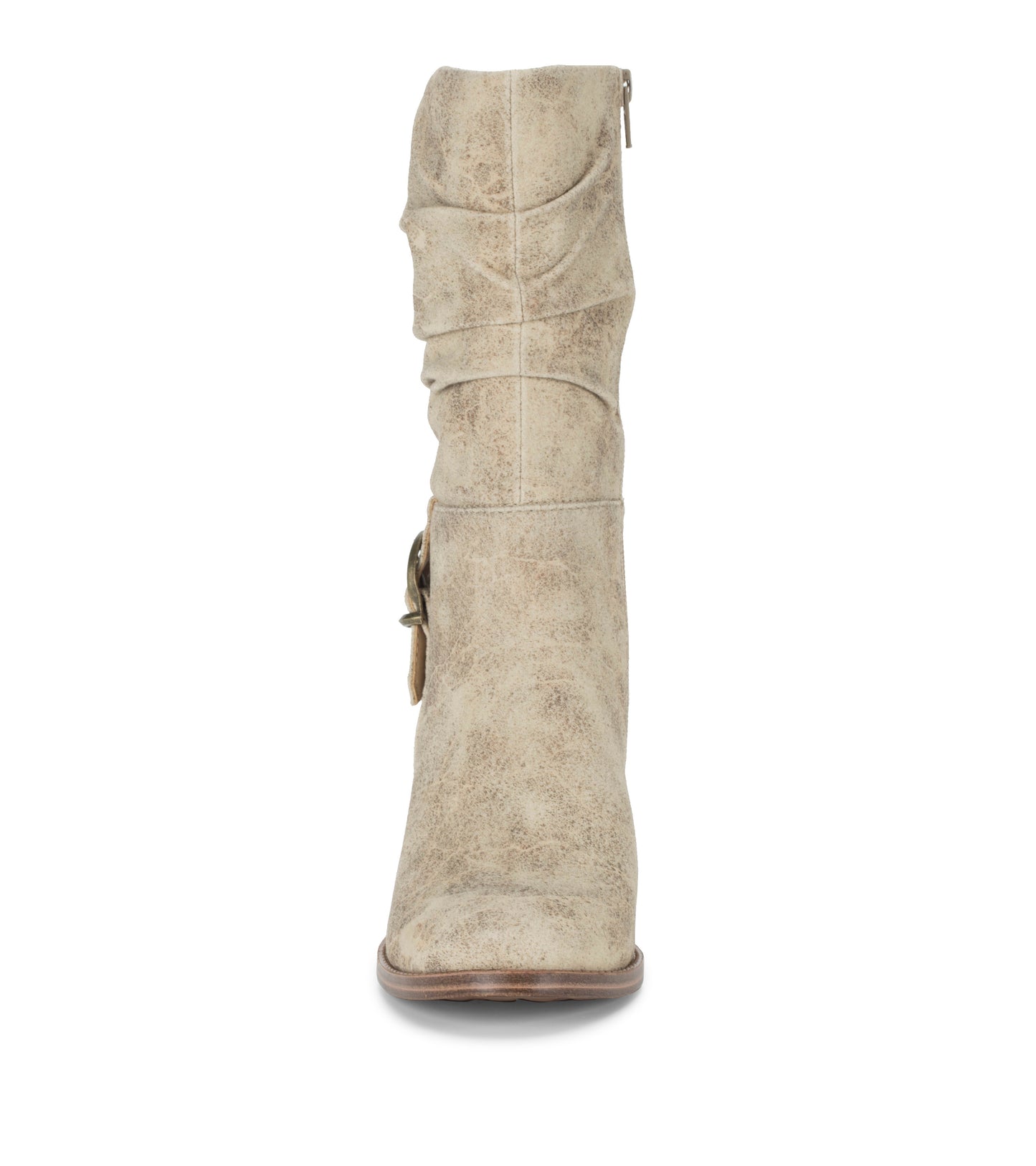 Baretraps Cheyenne Mid Calf Boot Cream