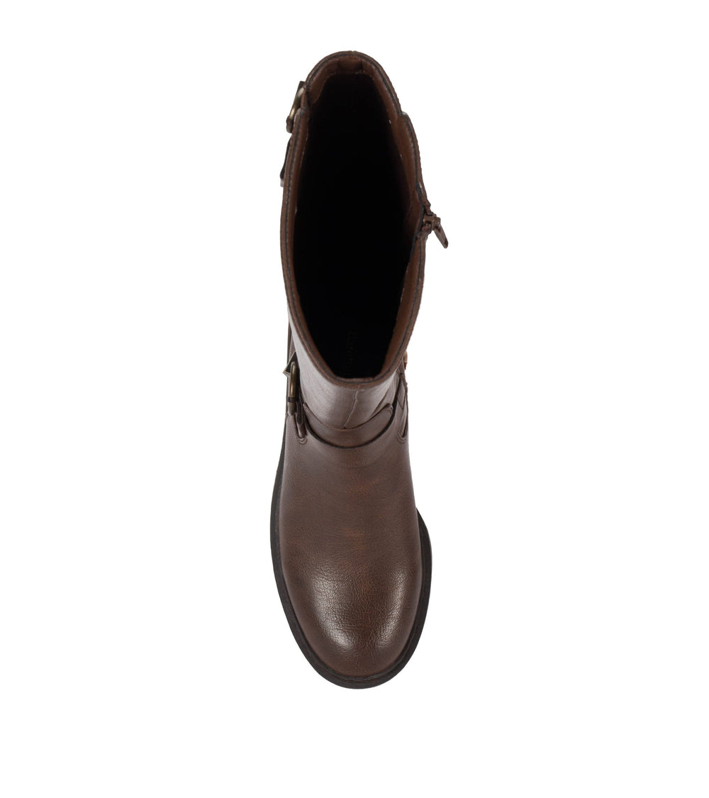 Baretraps Aphrodite Tall Boot Dark Brown