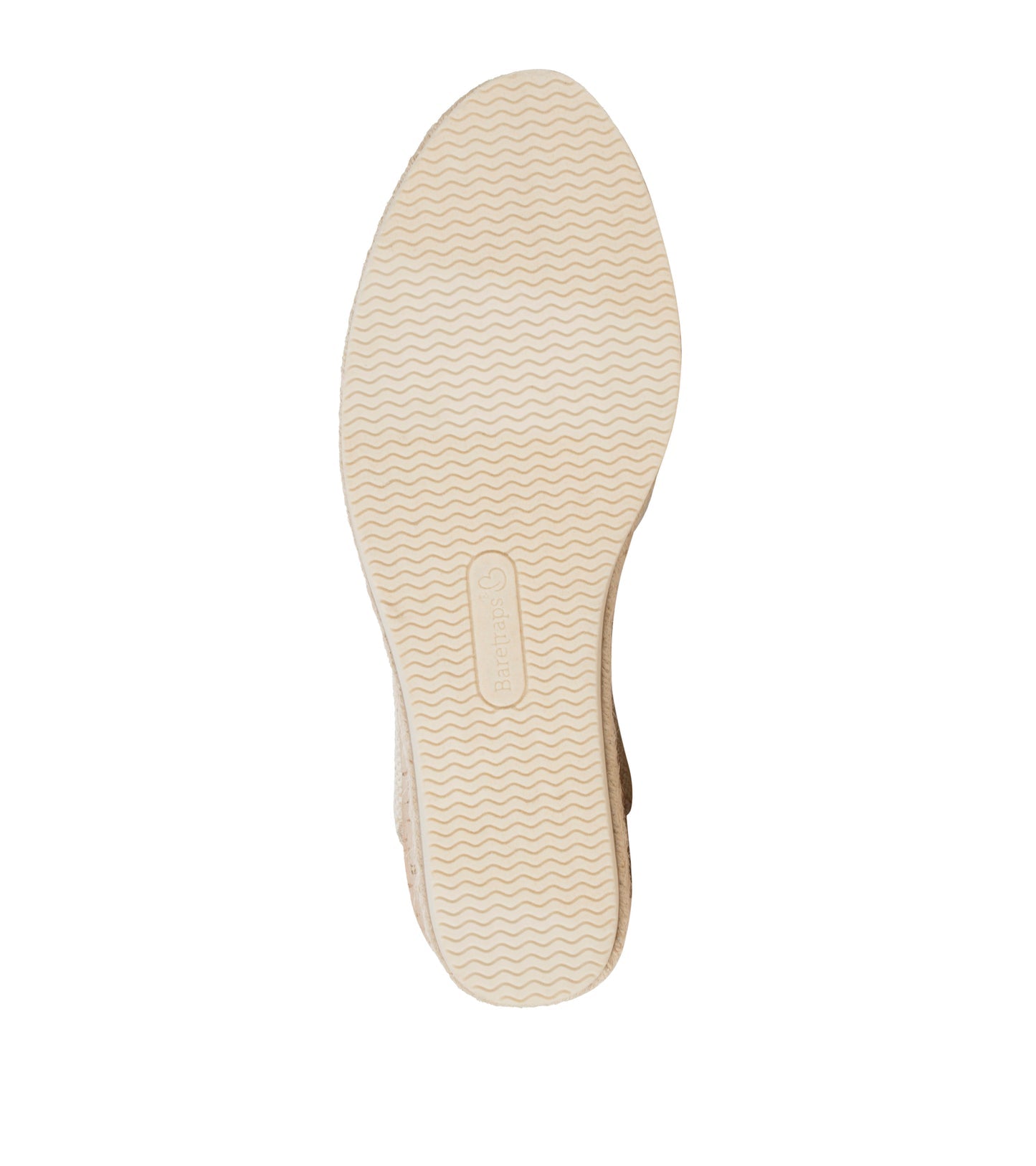 Baretraps Acadia Peep Toe Wedge Sandal White
