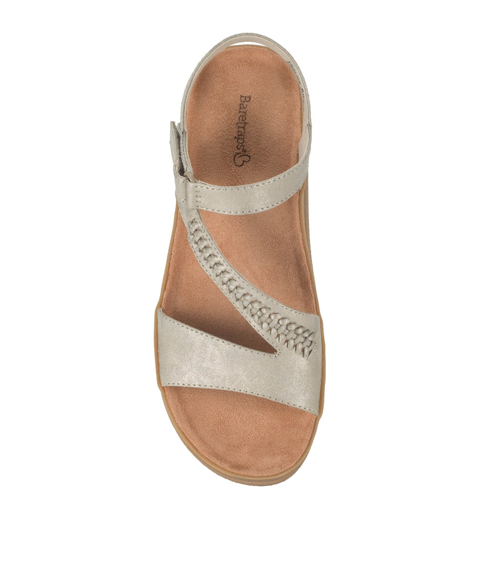 Baretraps Frolick Wedge Sandal Champagne