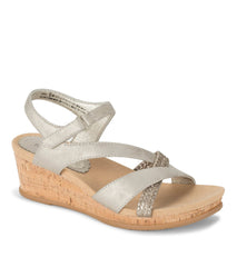 Baretraps Farah Wedge Sandal Champagne