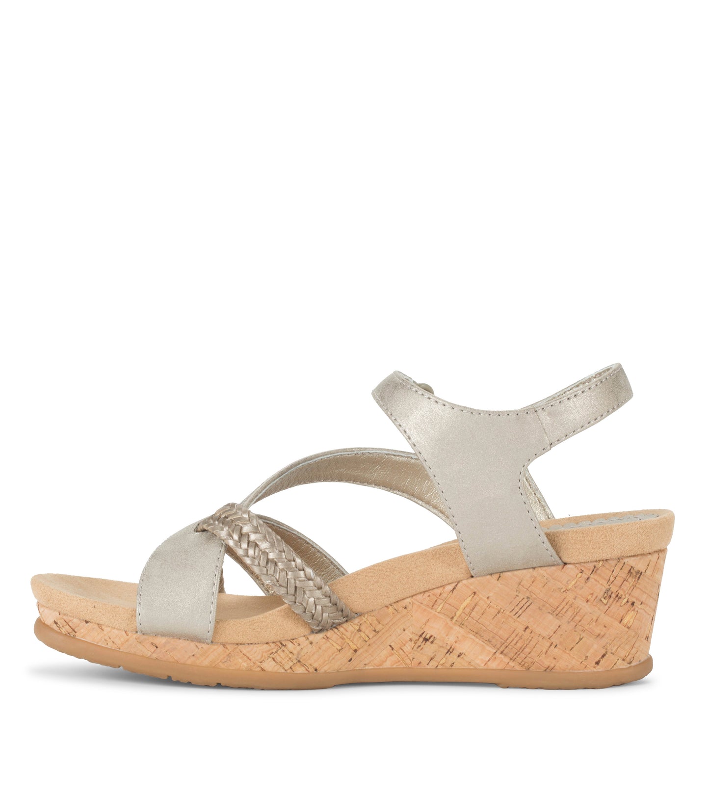 Baretraps Farah Wedge Sandal Champagne