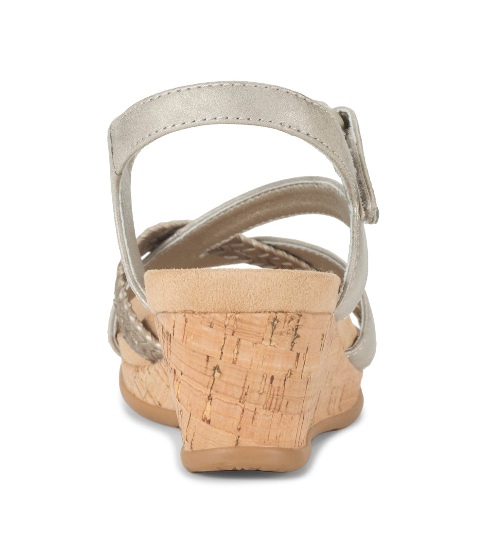 Baretraps Farah Wedge Sandal Champagne