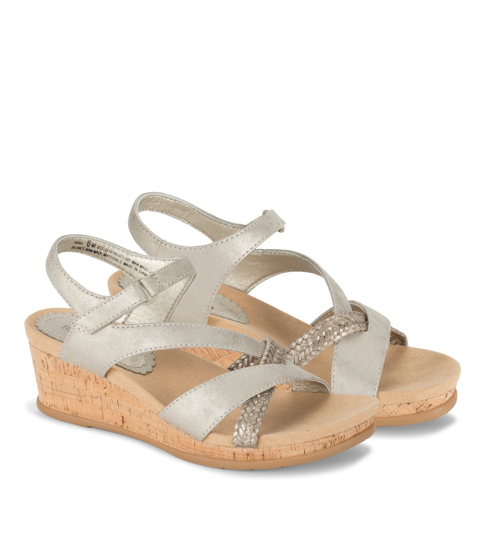 Baretraps Farah Wedge Sandal Champagne
