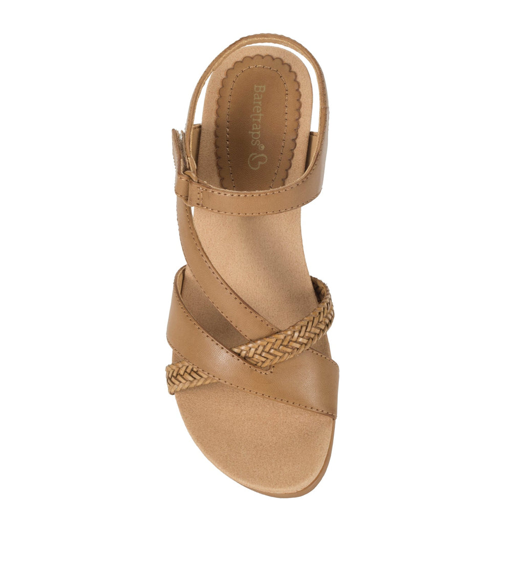 Baretraps Farah Wedge Sandal Caramel