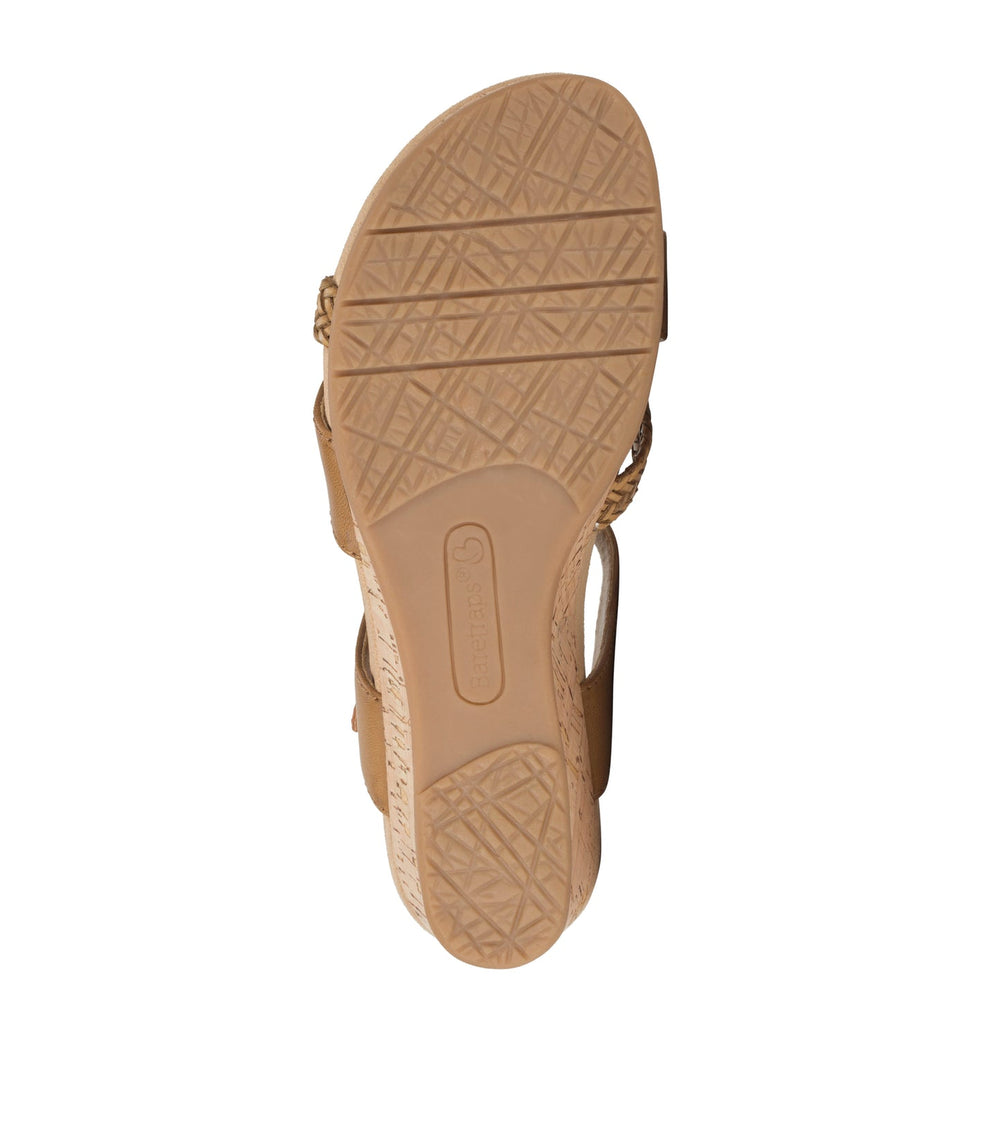 Baretraps Farah Wedge Sandal Caramel