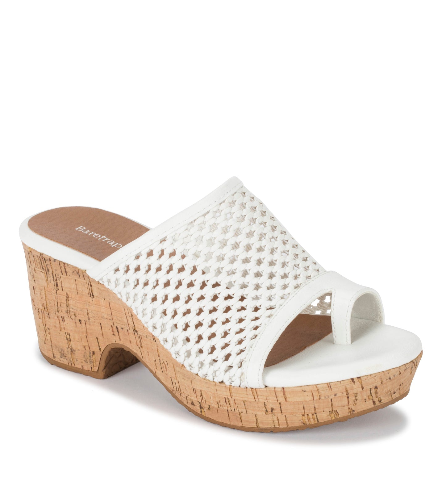 Baretraps Bethie Wedge Sandal White