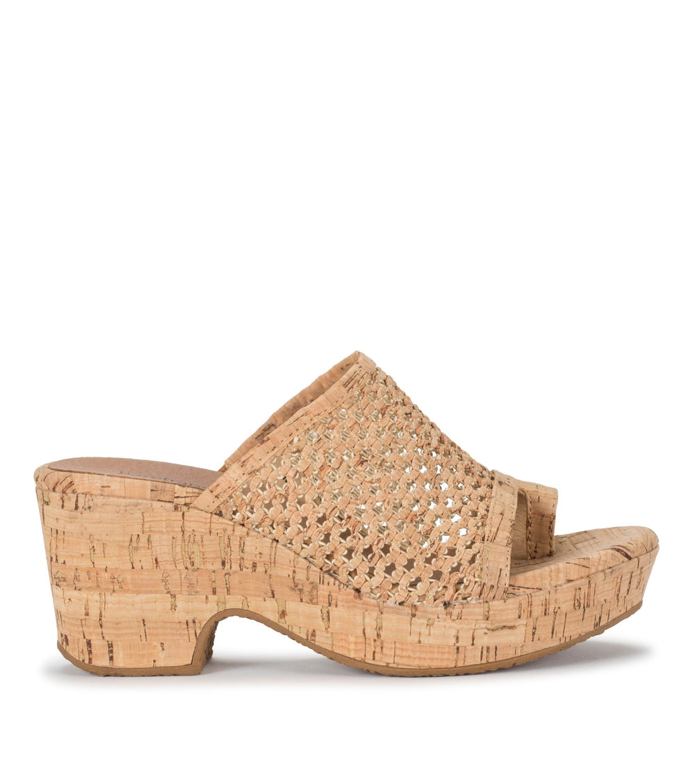 Baretraps Bethie Wedge Sandal Natural Cork