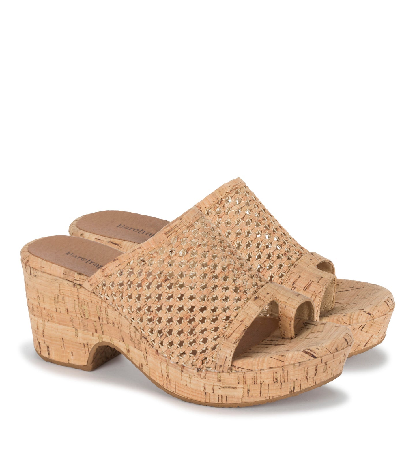 Baretraps Bethie Wedge Sandal Natural Cork