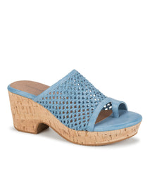 Baretraps Bethie Wedge Sandal Island Blue