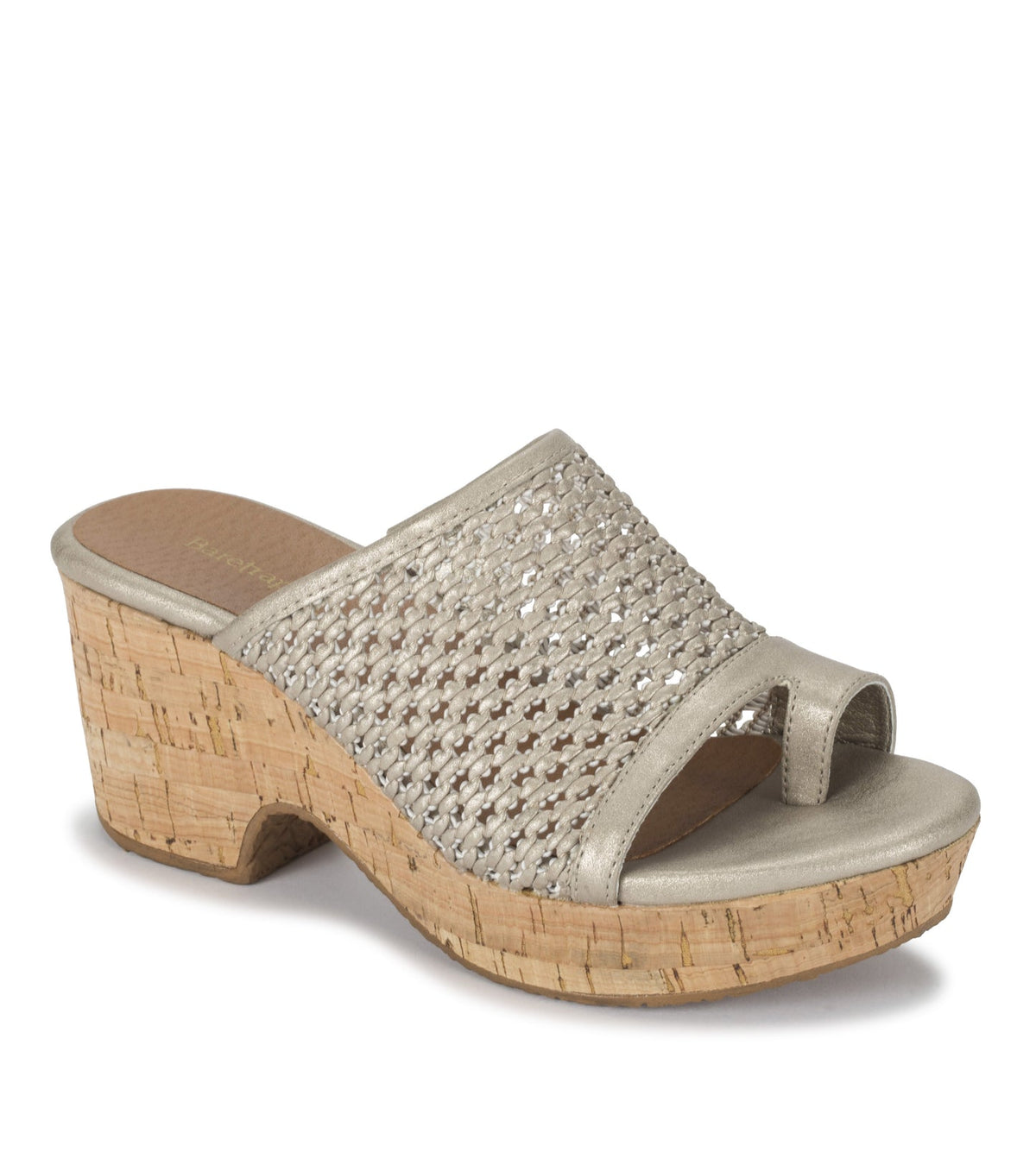 Baretraps Bethie Wedge Sandal Champagne