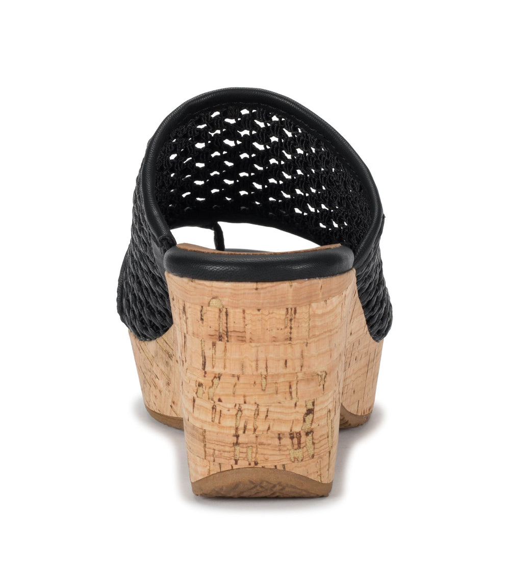 Baretraps Bethie Wedge Sandal Black