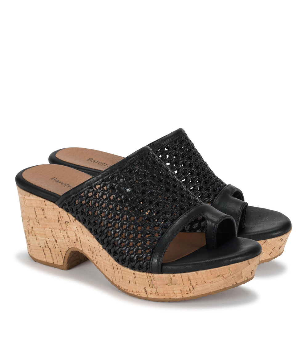 Baretraps Bethie Wedge Sandal Black