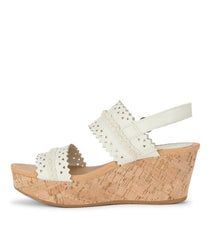 Baretraps Rene Wedge Sandal Cream
