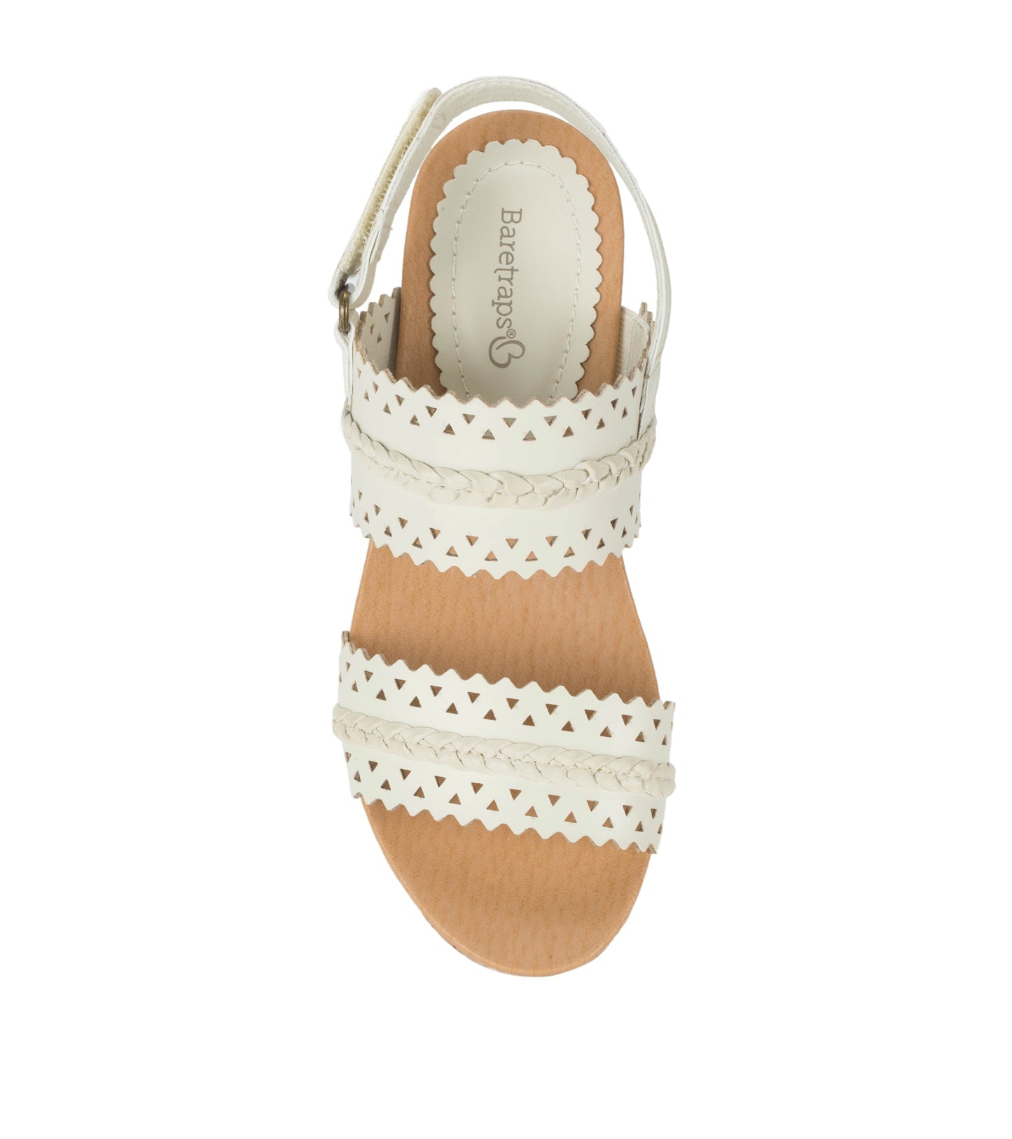 Baretraps Rene Wedge Sandal Cream