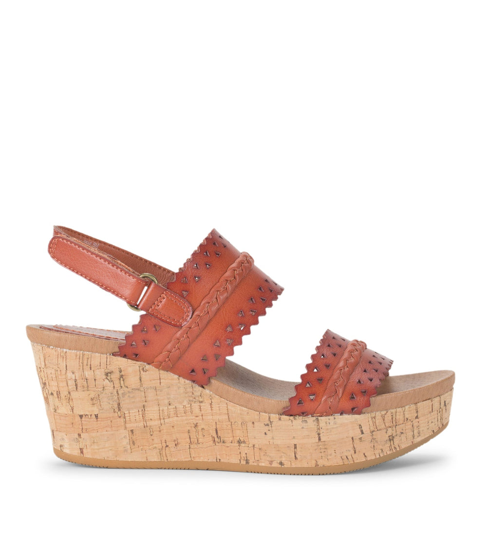 Baretraps Rene Wedge Sandal Cayenne