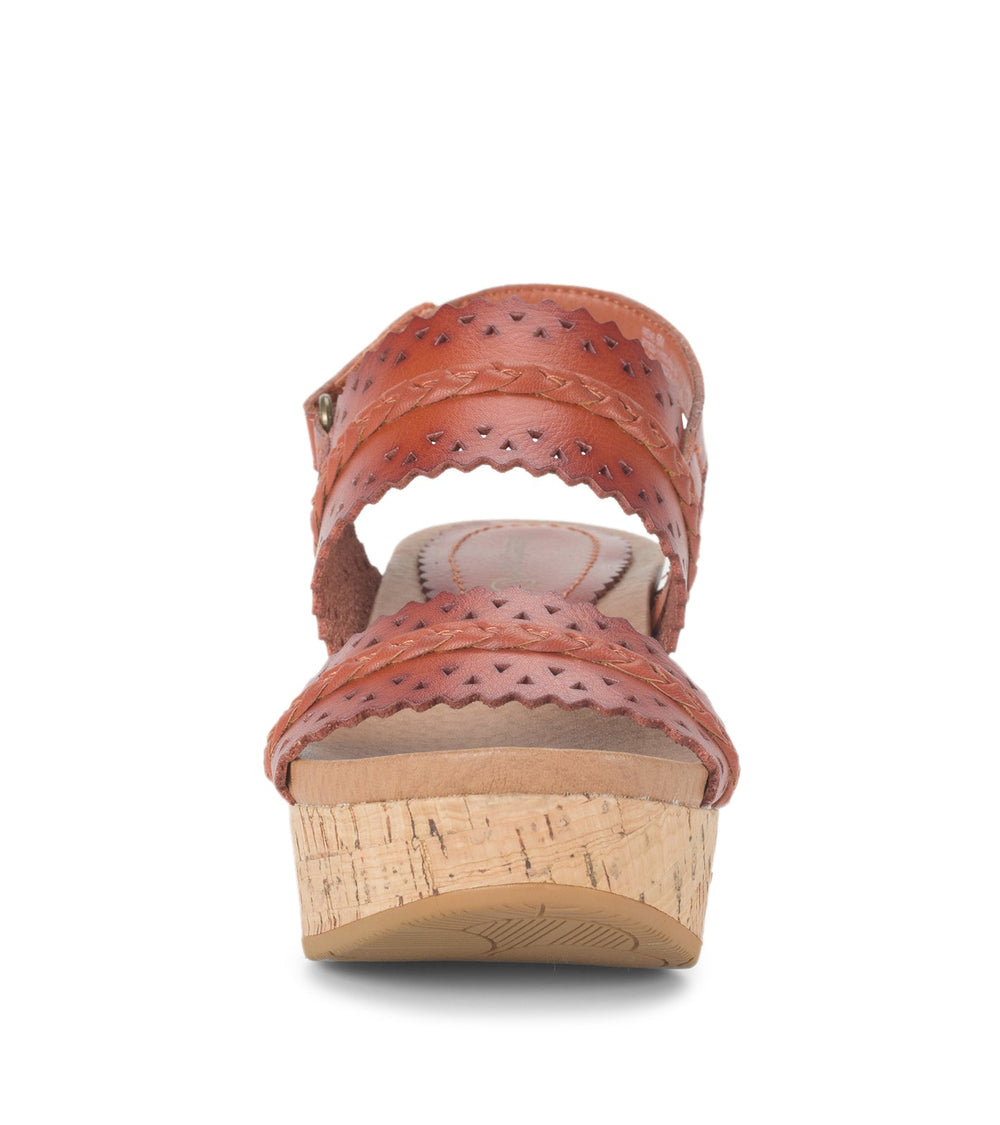 Baretraps Rene Wedge Sandal Cayenne