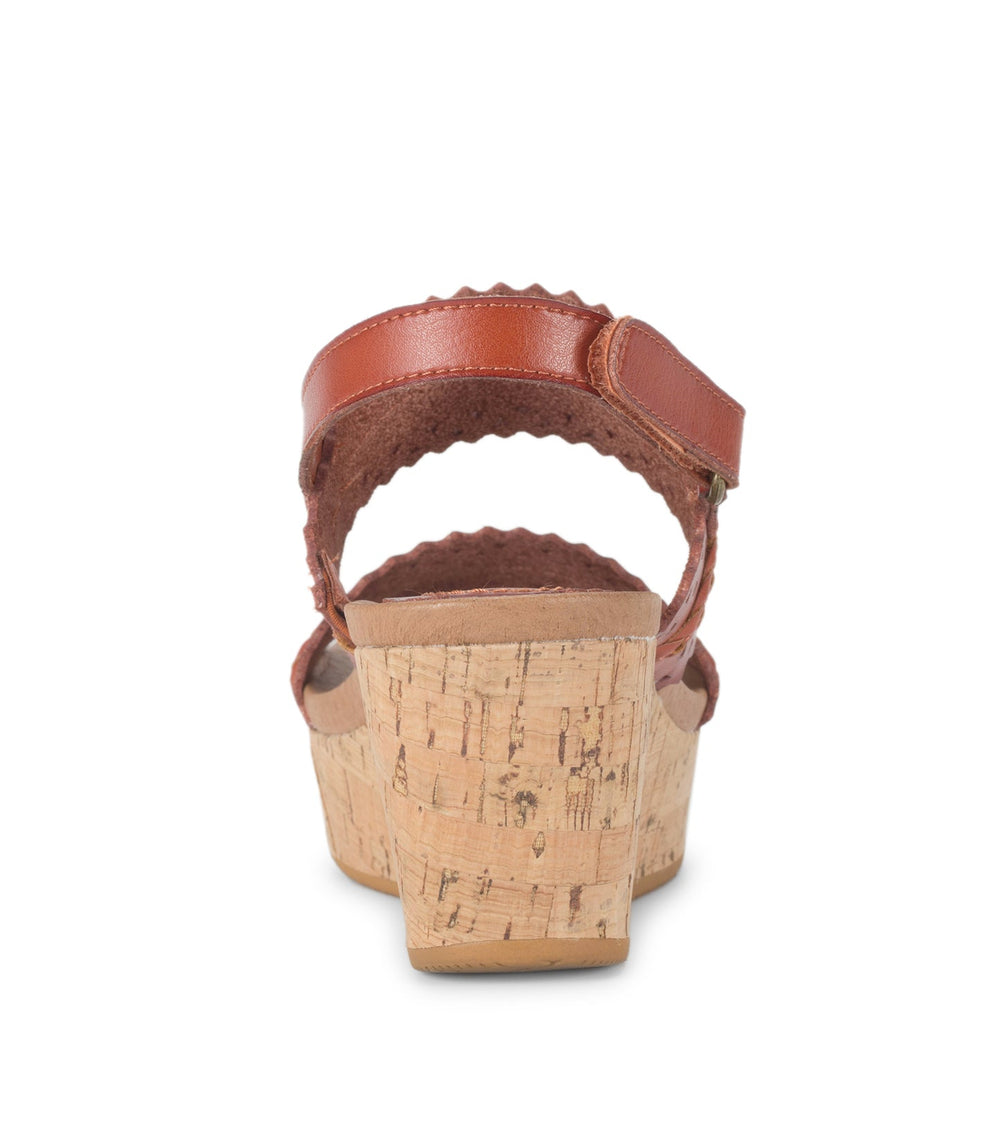 Baretraps Rene Wedge Sandal Cayenne