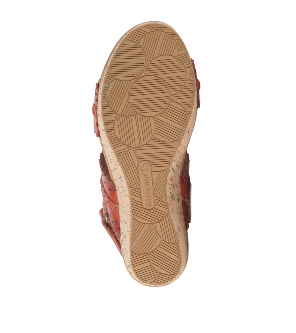 Baretraps Rene Wedge Sandal Cayenne