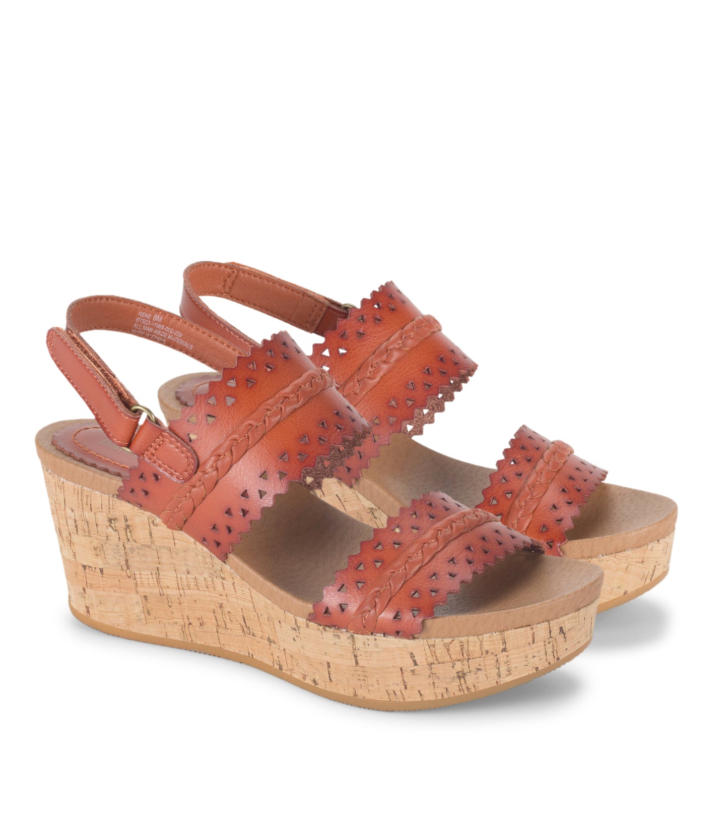 Baretraps Rene Wedge Sandal Cayenne