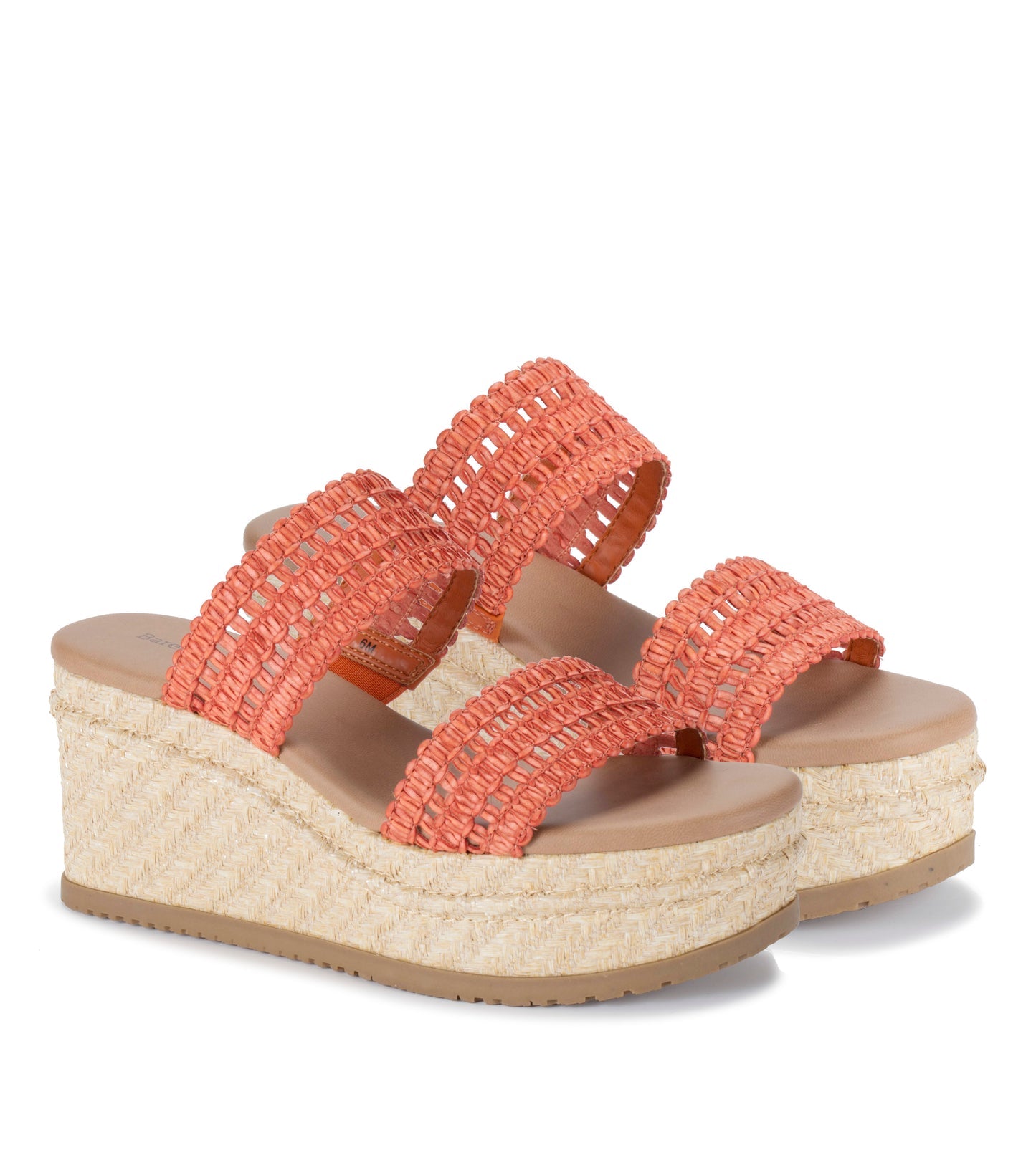 Baretraps Sophie Wedge Sandal Orange Aid