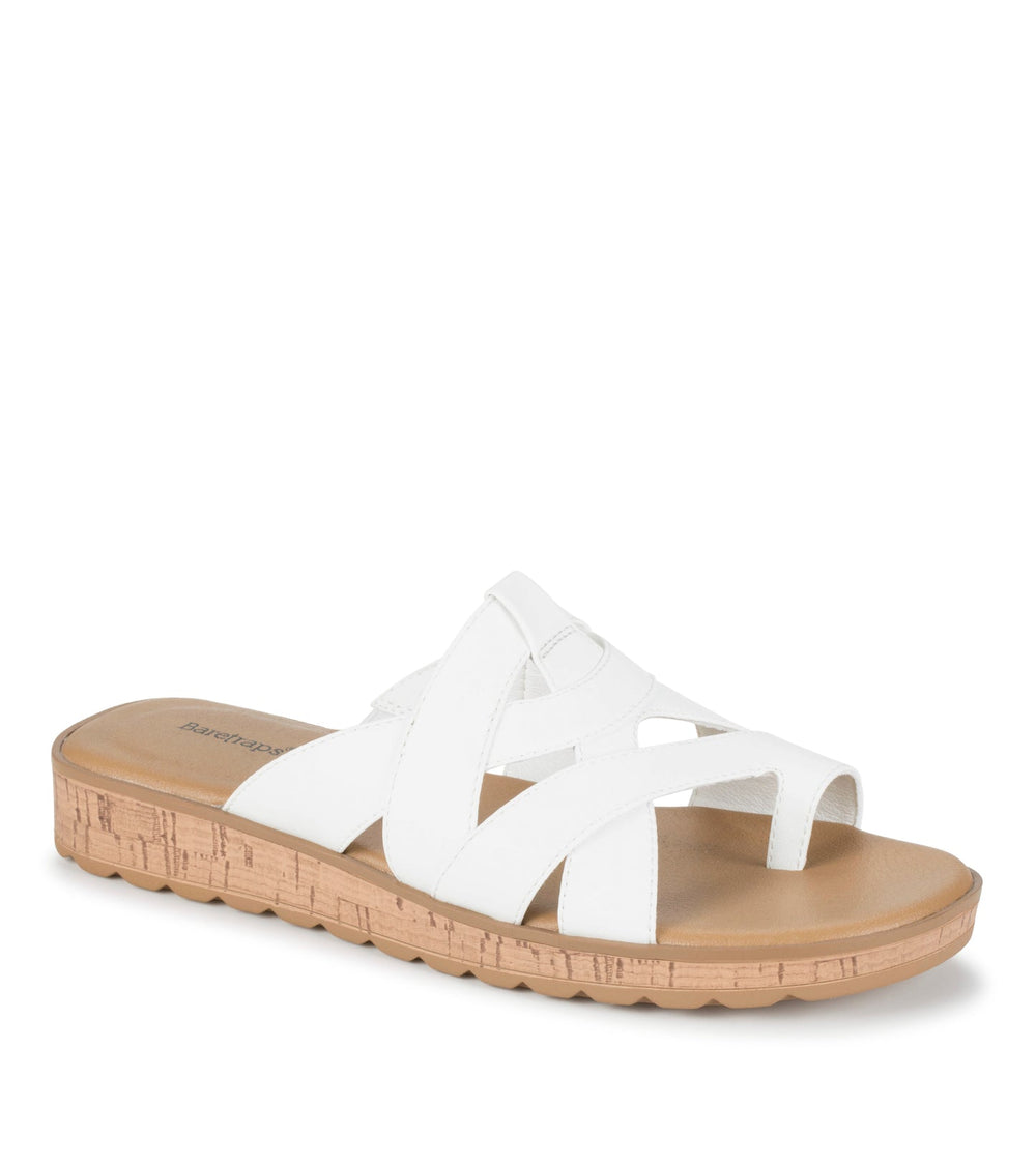 Baretraps Gabbie Slide Sandal White