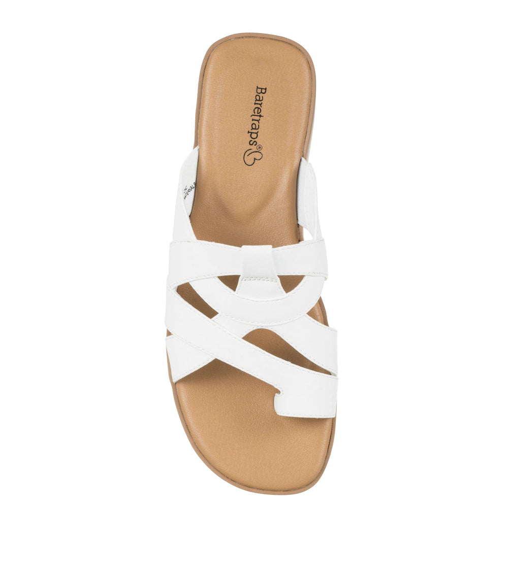 Baretraps Gabbie Slide Sandal White