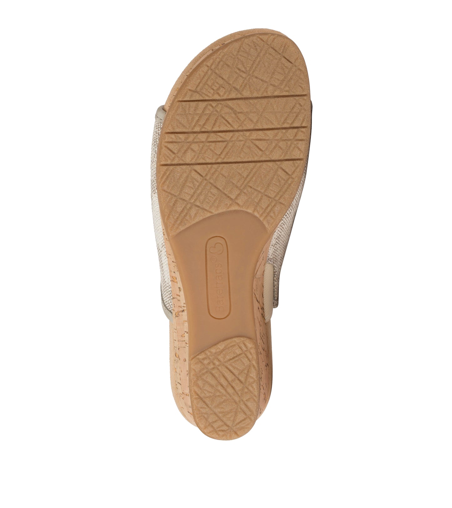 Baretraps Flossey Wedge Slide Sandal Natural Ikat