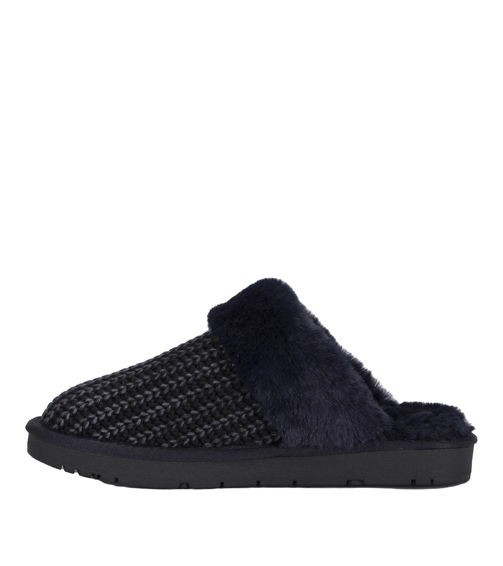 Baretraps Tillis Clog Slipper Navy