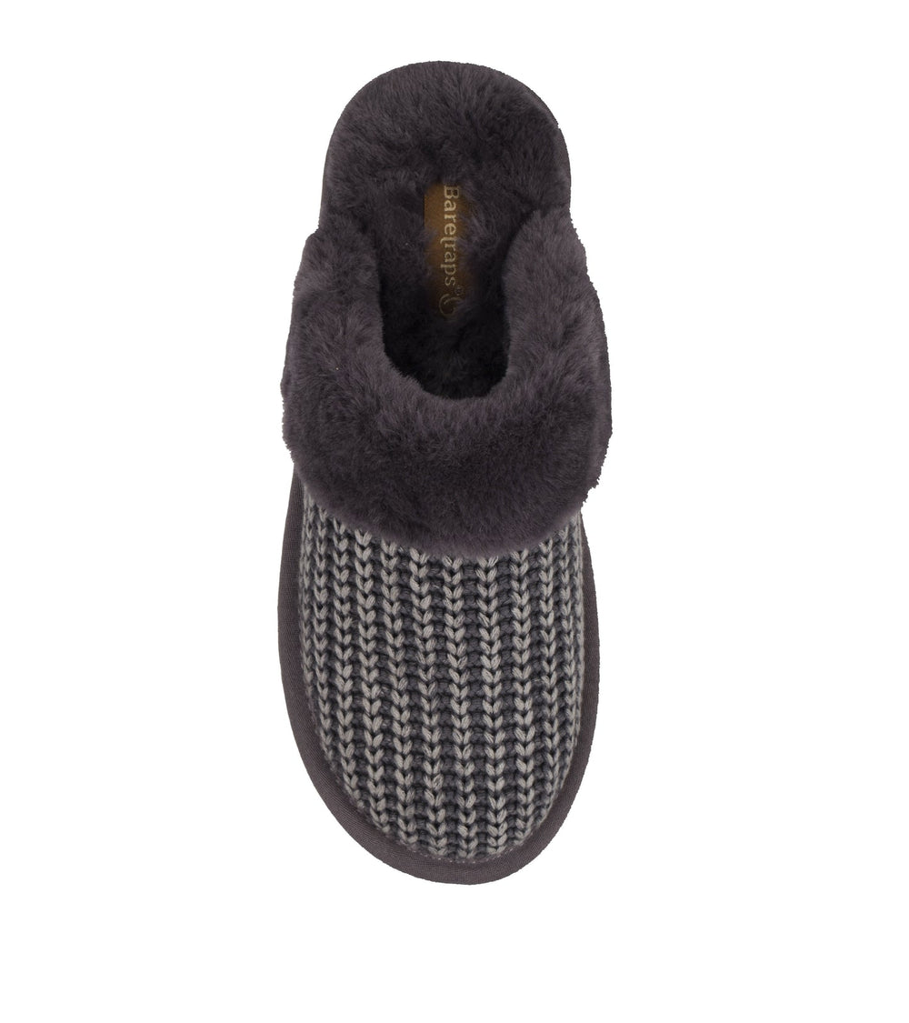 Baretraps Tillis Clog Slipper Grey