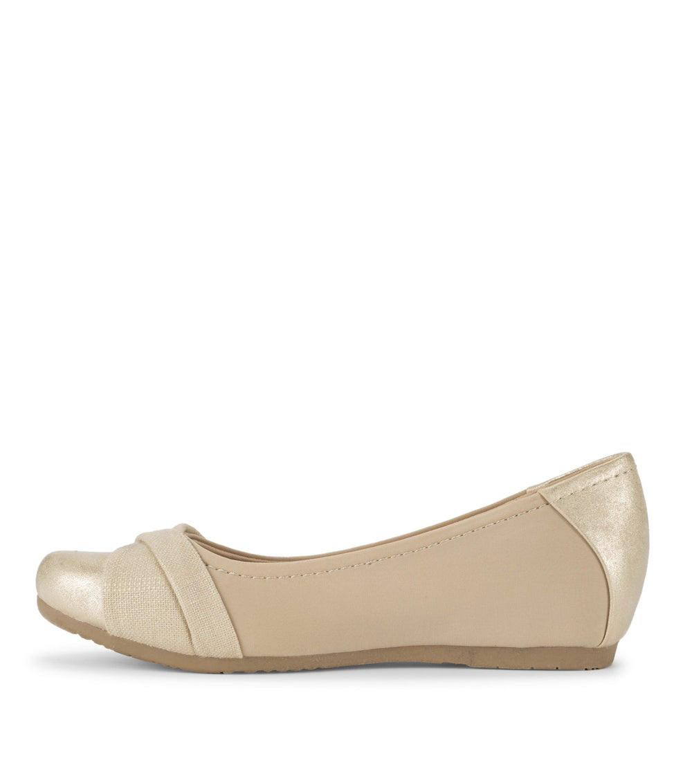 Baretraps Mitsy Casual Flat Light Gold