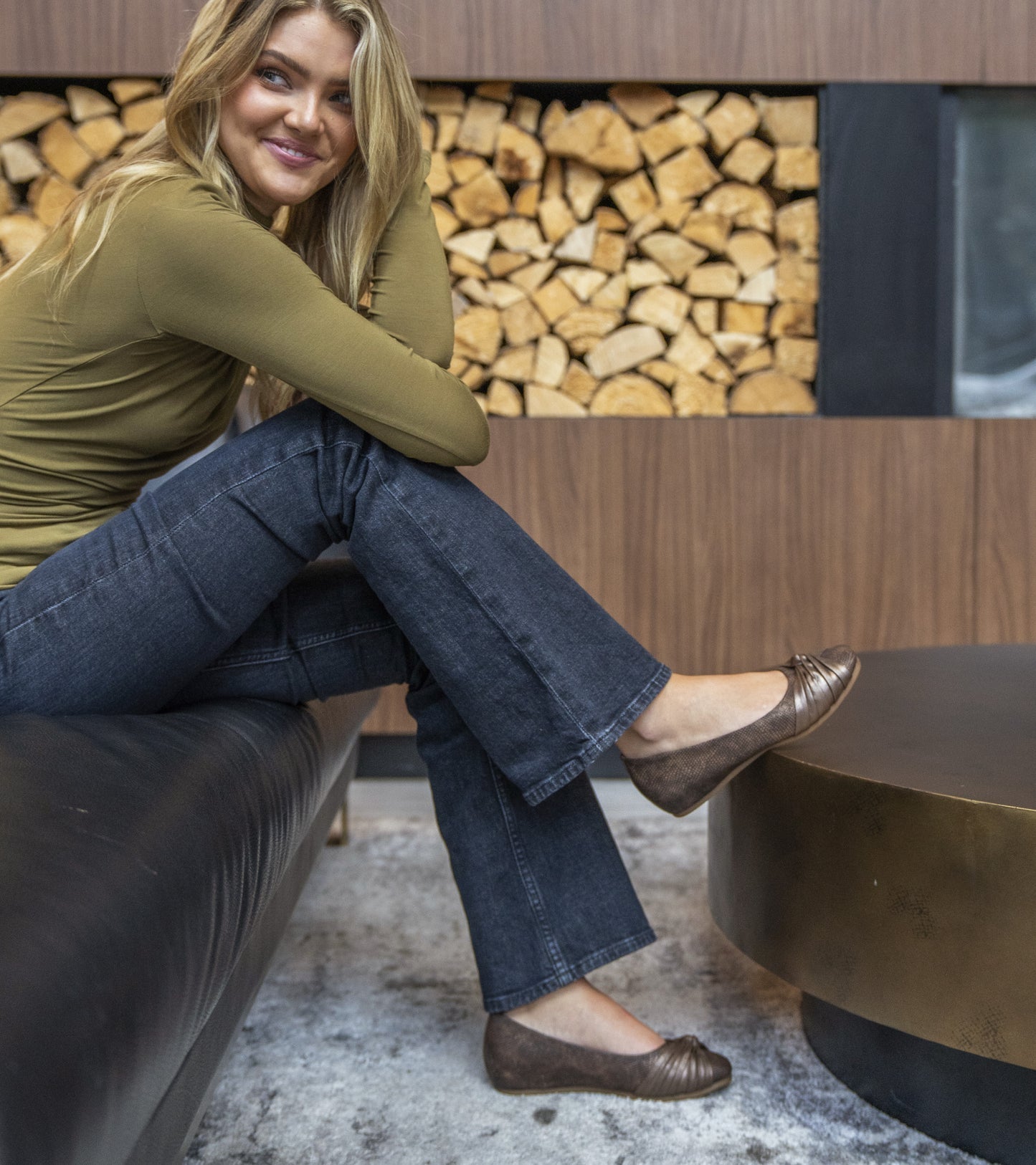 Baretraps Colette Flat Oak