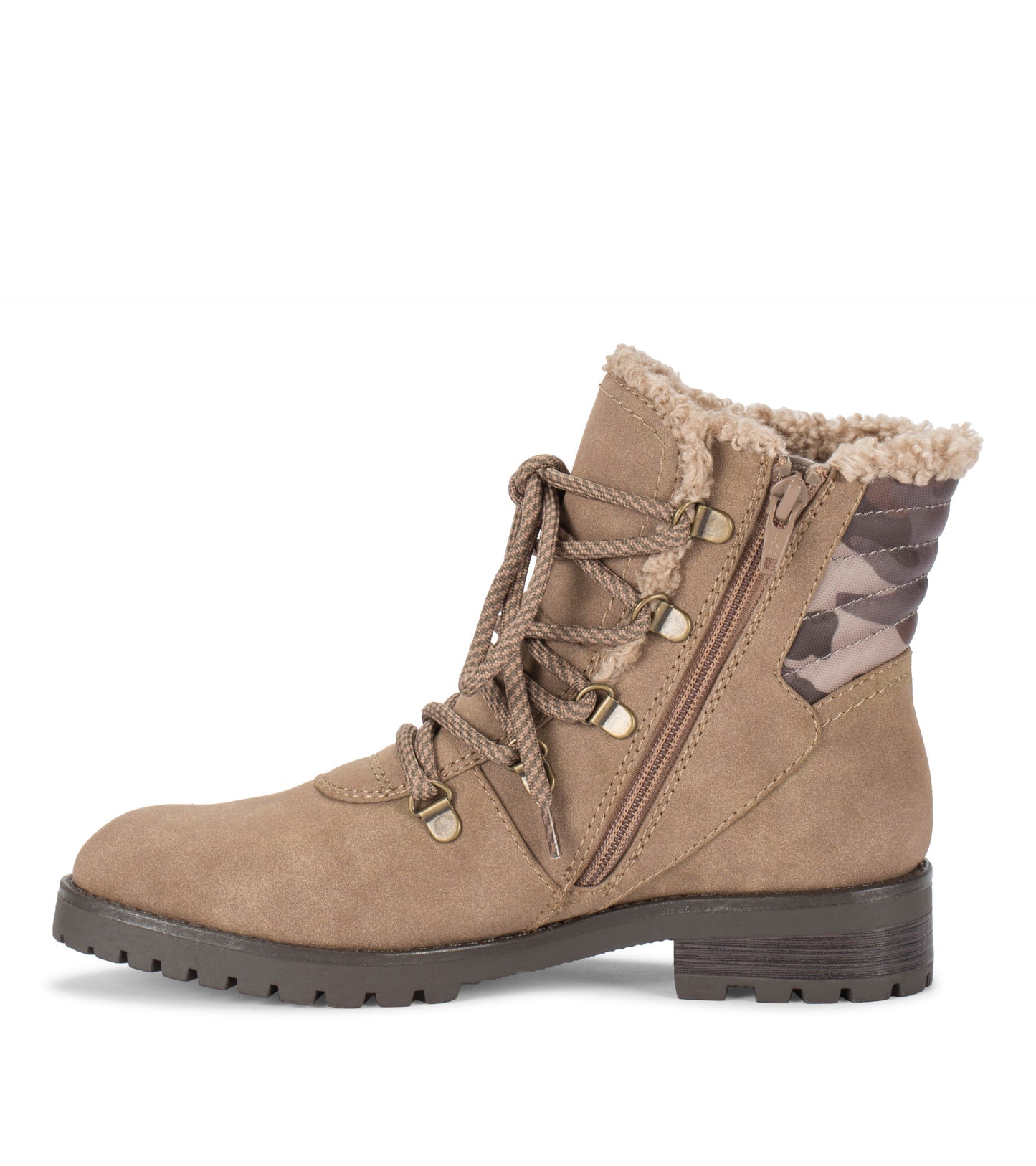 Baretraps Dennison Lace Up Boot Mushroom Camo