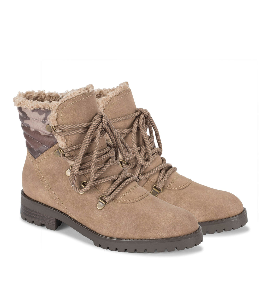 Baretraps Dennison Lace Up Boot Mushroom Camo