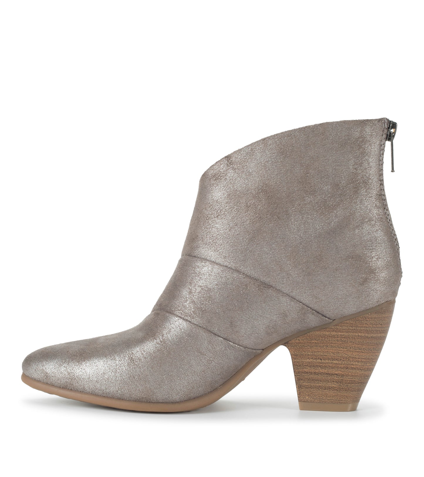 Baretraps Liberty Block Heel Bootie Gunmetal