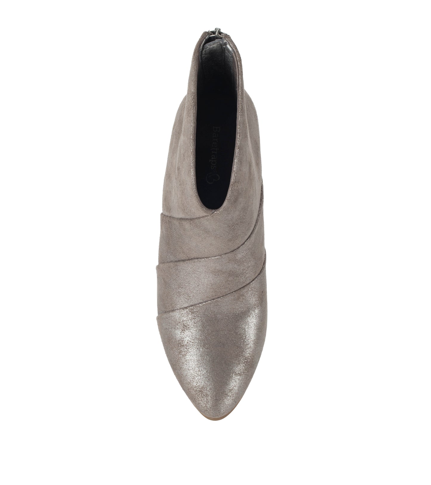 Baretraps Liberty Block Heel Bootie Gunmetal