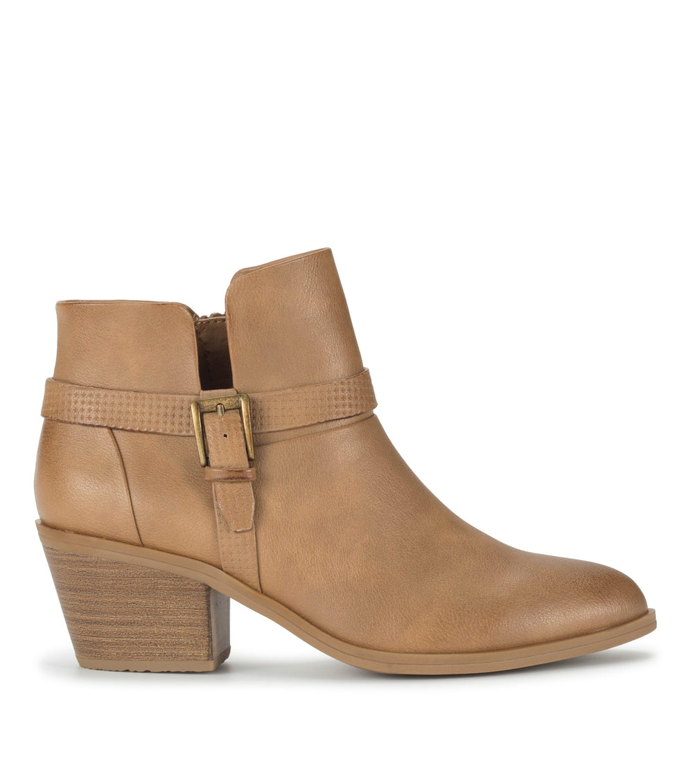 Baretraps Santos Block Heel Bootie Salted Caramel