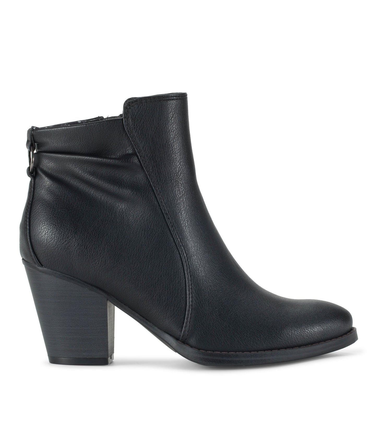 Baretraps Crystal Block Heel Bootie Black